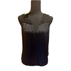 NWT RAMY BROOK BLACK ELSIE TANK TOP